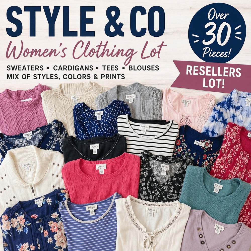 Resellers LOT of Women's Style & Co. Tops